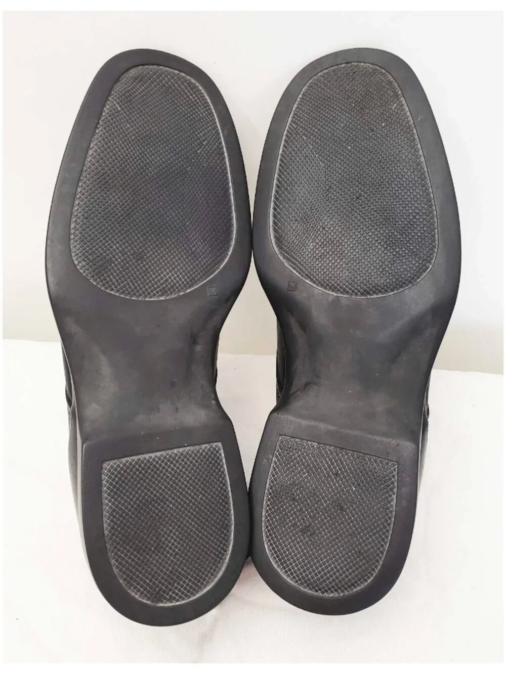 Coach Men's Grady Black Leather Square Toe Oxford Casual Dress Shoes 10 D